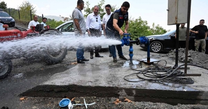 BİR MAHALLENİN DAHA TAŞIMA SU ÇİLESİ BİTTİ