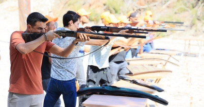 ÇAMELİ'DE TRAP ATIŞLARI YARIŞMASI