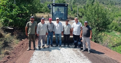 ÇAMELİ’DE YOLLAR YENİLENİYOR
