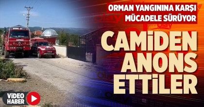 CAMİDEN ANONS ETTİLER