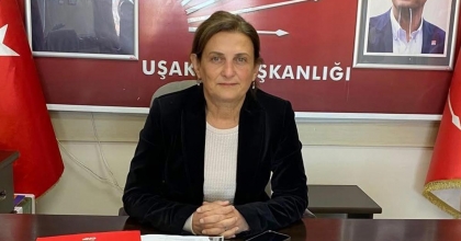 CHP UŞAK İL BAŞKANI SEVİNÇ YAZGAN GÖREVİNDEN İSTİFA ETTİ