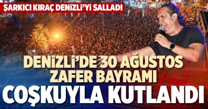 DENİZLİ’DE 30 AĞUSTOS ZAFER BAYRAMI COŞKUYLA KUTLANDI