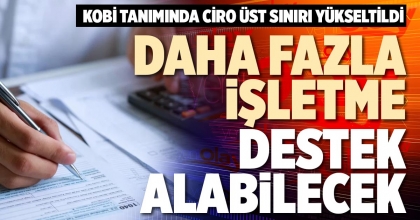 DAHA FAZLA İŞLETME DESTEK ALABİLECEK