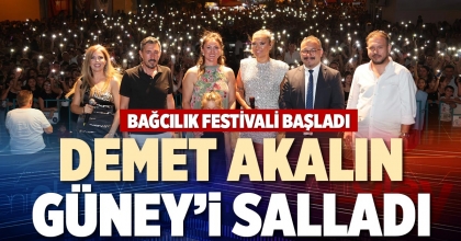 DEMET AKALIN GÜNEY’İ SALLADI