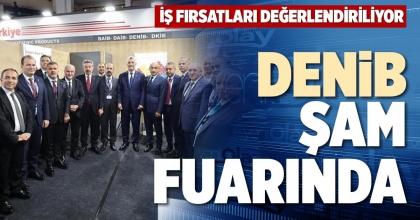 DENİB ŞAM FUARINDA