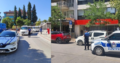 DENİZLİ’DE GÜVENLİ ULAŞIM İÇİN ZABITA DENETİMİ