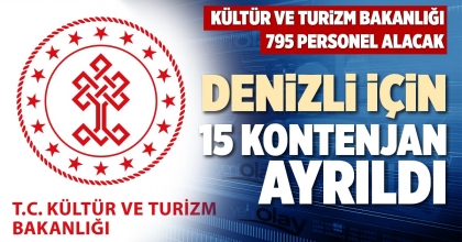 DENİZLİ İÇİN 15 KONTENJAN AYRILDI