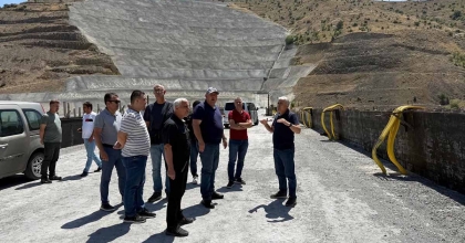 MÜDÜR ERKAN, BAŞÖREN TEKKE KAVAKLI BARAJI’NI İNCELEDİ
