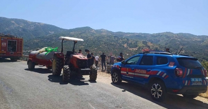 DUMANI GÖREN BÖLGEYE KOŞTU, YANGIN KISA SÜREDE SÖNDÜRÜLDÜ