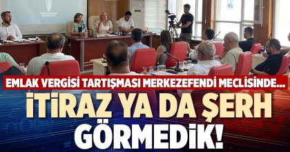 İTİRAZ YA DA ŞERH GÖRMEDİK!