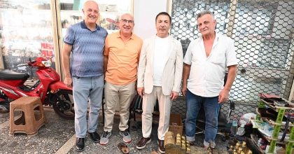 ERDOĞAN ÜYE ZİYARETLERİNE BAŞLADI