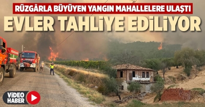 EVLER TAHLİYE EDİLİYOR