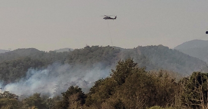 FETHİYE KATRANCI KOYU YANGINI KISMEN KONTROL ALTINDA