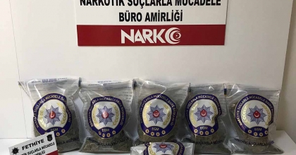 FETHİYE'DE UYUŞTURUCU OPERASYONU: 3 TUTUKLAMA