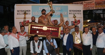 GELENEKSEL YAYLA SEKİ YAĞLI GÜREŞLERİ'Nİ ‘KOÇ' KAZANDI