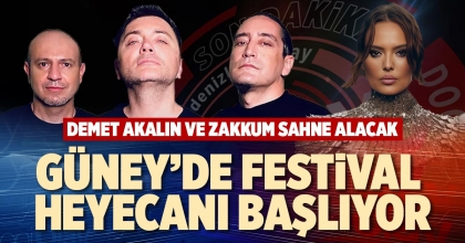 GÜNEY’DE FESTİVAL HEYECANI BAŞLIYOR