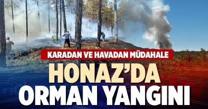 HONAZ’DA ORMAN YANGINI