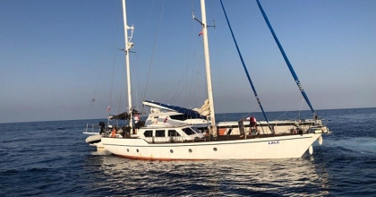 İZMİR AÇIKLARINDA 115 DÜZENSİZ GÖÇMEN YAKALANDI