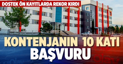 KONTENJANIN 10 KATI BAŞVURU 