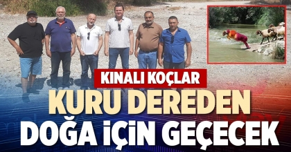 KURU DEREDEN DOĞA İÇİN GEÇECEK