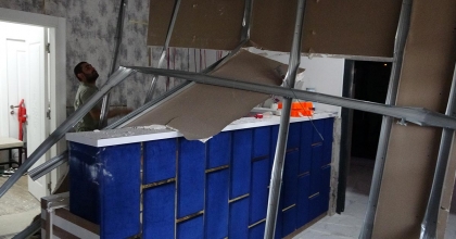 KÜTAHYA’DA HANIMLAR LOKALİ’NDE TAVAN ÇÖKTÜ: 1 YARALI