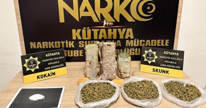 KÜTAHYA’DA UYUŞTURUCUYLA YAKALANAN ŞÜPHELİ TUTUKLANDI