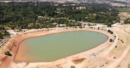 KÜTAHYA DEMİRCİÖREN GÖLETİ'NDE DOLULUK ORANI YÜZDE 30'A KADAR DÜŞTÜ