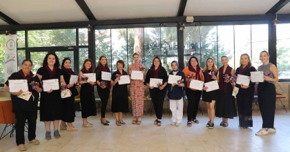 KADIN HAKLARI EĞİTİMİNİ TAMAMLADILAR, SERTİFİKALARINI ALDILAR