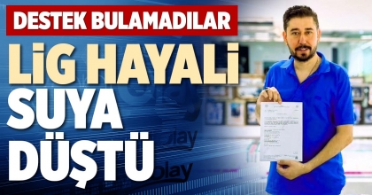 LİG HAYALİ SUYA DÜŞTÜ