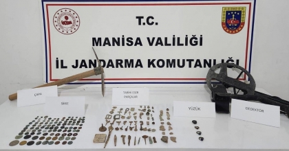 MANİSA'DA TARİHİ ESER OPERASYONU