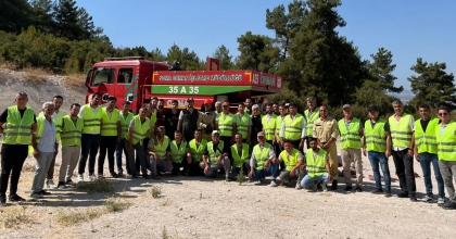 MANİSA'NIN 'YANGIN RİSKİNİ AZALTMA PLANI' TÜRKİYE'YE ÖRNEK OLABİLİR