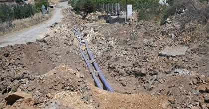 MASKİ, SALİHLİ'DE 40 YILLIK İÇME SUYU ALTYAPISINI YENİLİYOR