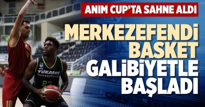 MERKEZEFENDİ BASKET GALİBİYETLE BAŞLADI