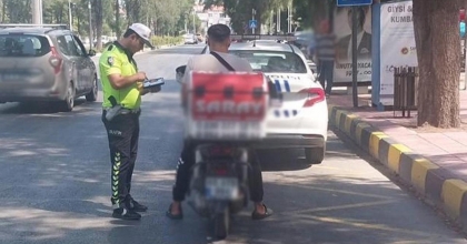 MOTOSİKLET DENETİMİNDE 1,4 MİLYON TL CEZA KESİLDİ