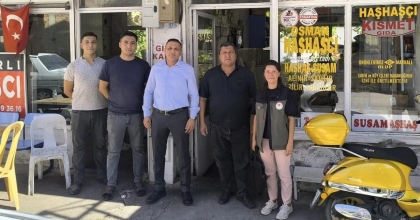 MÜDÜR KARAKUYU, HAŞHAŞ ÜRETİCİSİ ESNAFI ZİYARET ETTİ