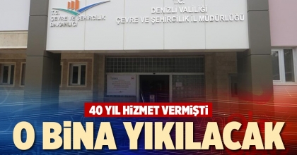 O BİNA YIKILACAK
