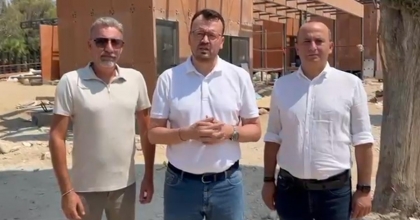 PAMUKKALE’DEKİ İNŞAAT ALANINA GİTTİLER