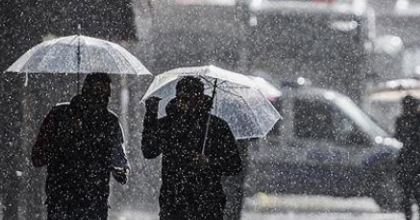 PAZAR GÜNÜ YAĞIŞ UYARISI