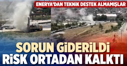 SORUN GİDERİLDİ RİSK ORTADAN KALKTI