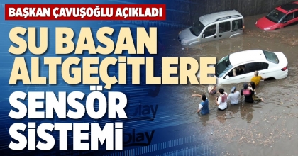 SU BASAN ALTGEÇİTLERE SENSÖR SİSTEMİ