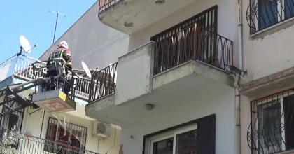 SEVİMLİ KEDİYİ KURTARMAK İÇİN TÜM EKİPLER SEFERBER OLDU