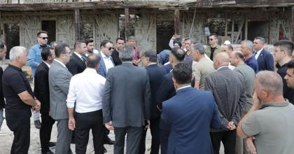 TARİHİ EMET HANI’NDA RESTORASYON ÇALIŞMALARI DEVAM EDİYOR