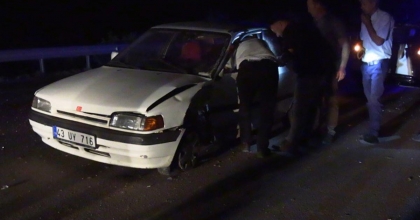TAVŞANLI’DA TRAFİK KAZASI: 5 YARALI