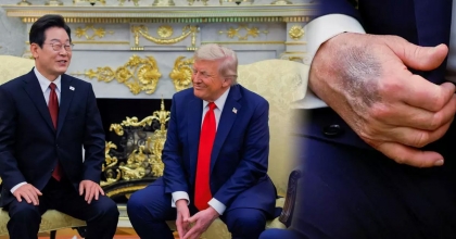 TRUMP’IN ELİNDEKİ MORLUK GÜNDEM OLDU