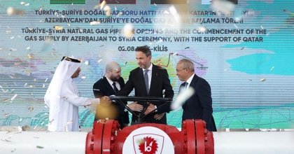 TÜRKİYE'DEN SURİYE'YE İLK GAZ AKIŞI BAŞLADI
