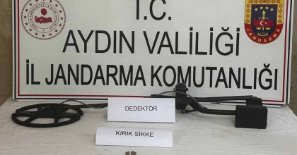TARİHİ ESER BULMAK İSTEDİLER JANDARMADAN KAÇAMADILAR