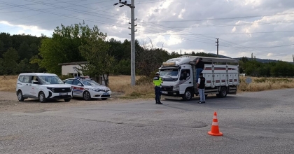 HAYVAN SAĞLIĞI İÇİN YOL DENETİMLERİ SÜRÜYOR
