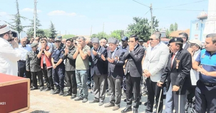 VEFAT EDEN KIBRIS GAZİSİ SON YOLCULUĞUNA UĞURLANDI