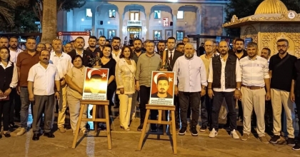 YANGIN ŞEHİTLERİ İÇİN ANMA PROGRAMI DÜZENLENDİV