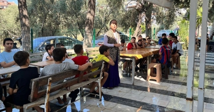YATAĞAN YENİ CAMİ'DE KUR'AN KURSU KAPANIŞ PROGRAMI DÜZENLENDİ